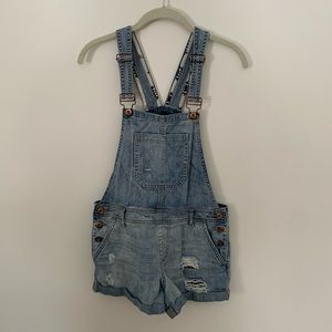 Forever 21 Overall Shorts